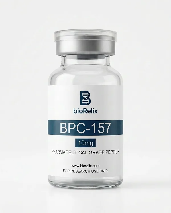 BPC-157 10mg research peptide vial