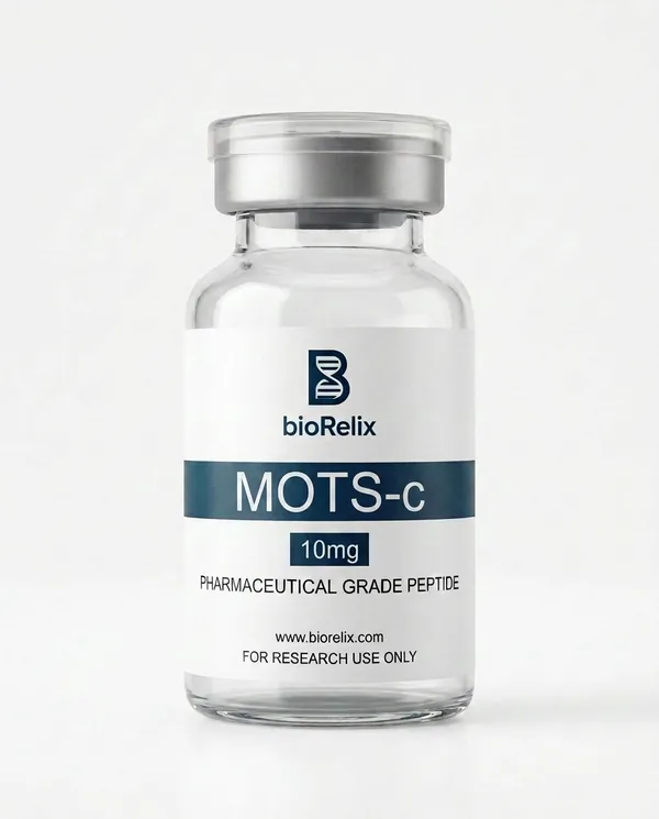 MOTS-c 10mg research peptide vial
